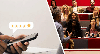 Notation en ligne des enseignants comme des services publics.