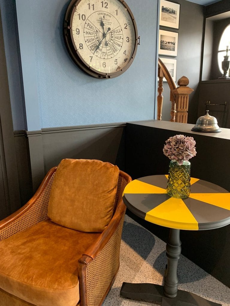 réception de l’hôtel la Houle